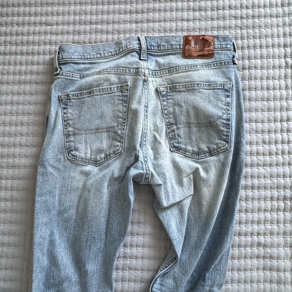 Hollister Men's Denim Jeans in Light Blue